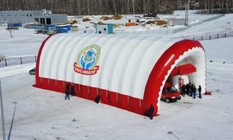 Возведение надувных ангаров Набережные Челны