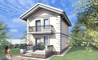 Проекты домов 12 на 12 из газобетона Набережные Челны