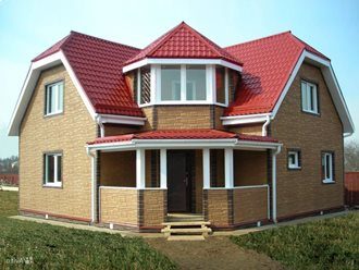 Проекты домов 8х8 из газобетона