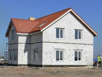 Проекты двухэтажных домов из газобетона