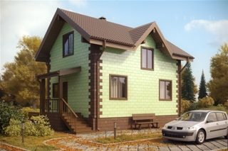 Проекты домов из кирпича 6х7 в Набережных Челнах