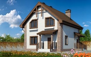 Проекты домов из кирпича 9х9 в Набережных Челнах