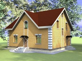 Проекты домов из кирпича 10х12 в Набережных Челнах