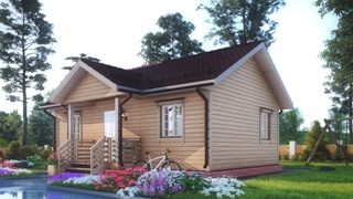 Проекты бань из бруса 6х9