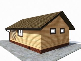 Проекты бань из бруса 6х9