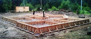 Ленточный фундамент для дома в Набережных Челнах