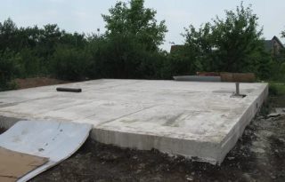 Монолитный фундамент для дома из газобетона