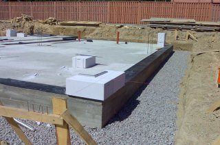Монолитный фундамент для дома из газобетона