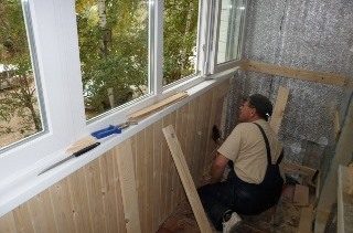 Ремонт балкона под ключ в Набережных Челнах