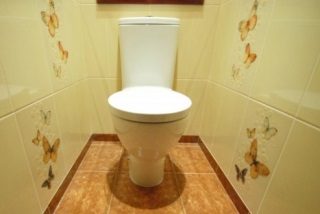Ремонт туалета в доме корабле в Набережных Челнах