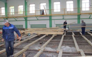 Ремонт спортивного зала