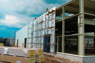 Строительство зданий из сэндвич-панелей под ключ